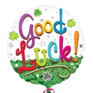 Good Luck Shamrock Balloon